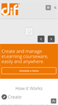 Mobile Screenshot of difelearning.com